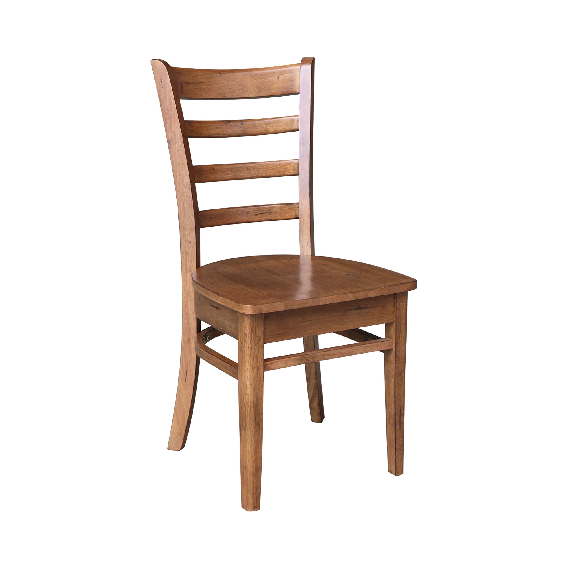Hudson round oak extending dining outlet table with 4 bewley slate chairs