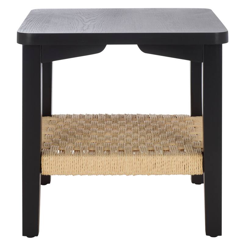 SAFAVIEH Home Raki 1 Shelf End Table - 19"W x 19"D x 19"H
