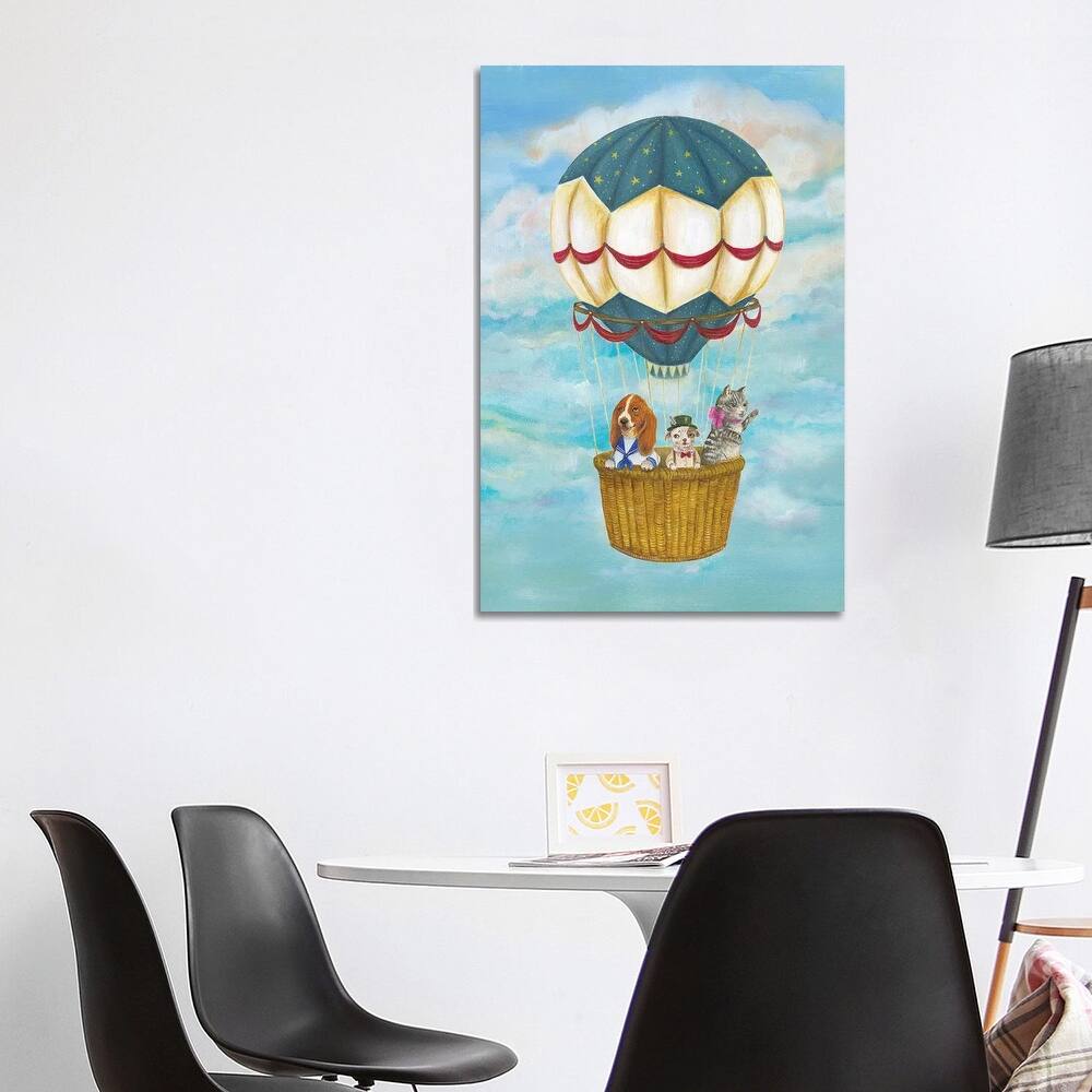 iCanvas "Up Up & Away" by Jahna Vashti Canvas Print