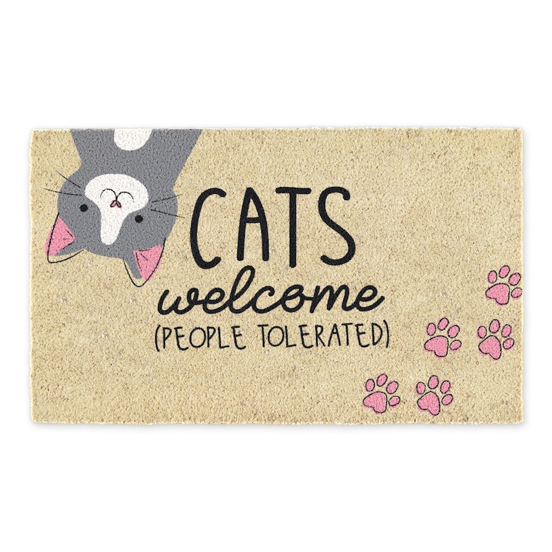 Cat Home Doormat 17x29