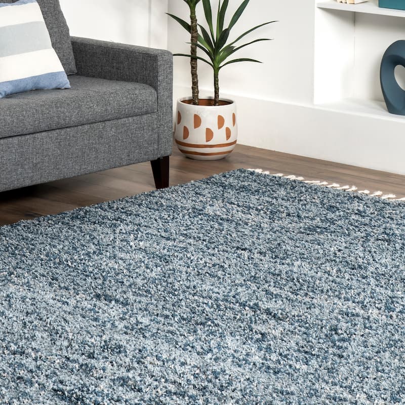 Nuloom Thelma Modern Shag Tassel Area Rug