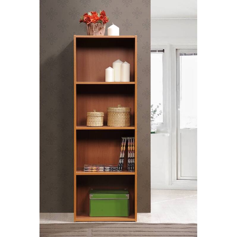 Hodedah 4-Shelf Bookcase