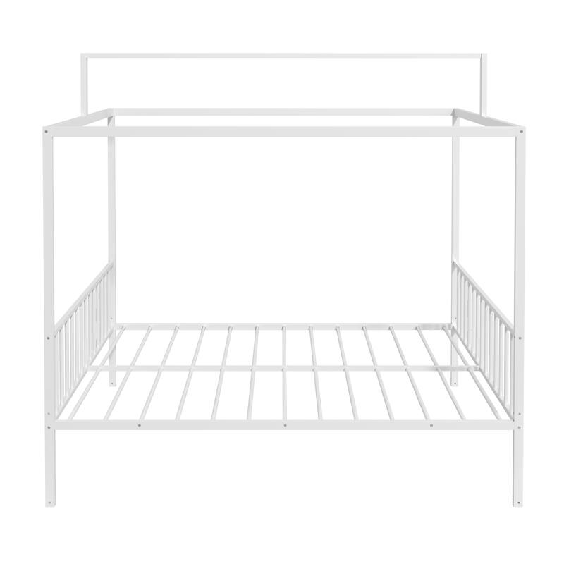 3-in-1 Convertible Montessori Metal Floor Bed by Harper&Bright Designs
