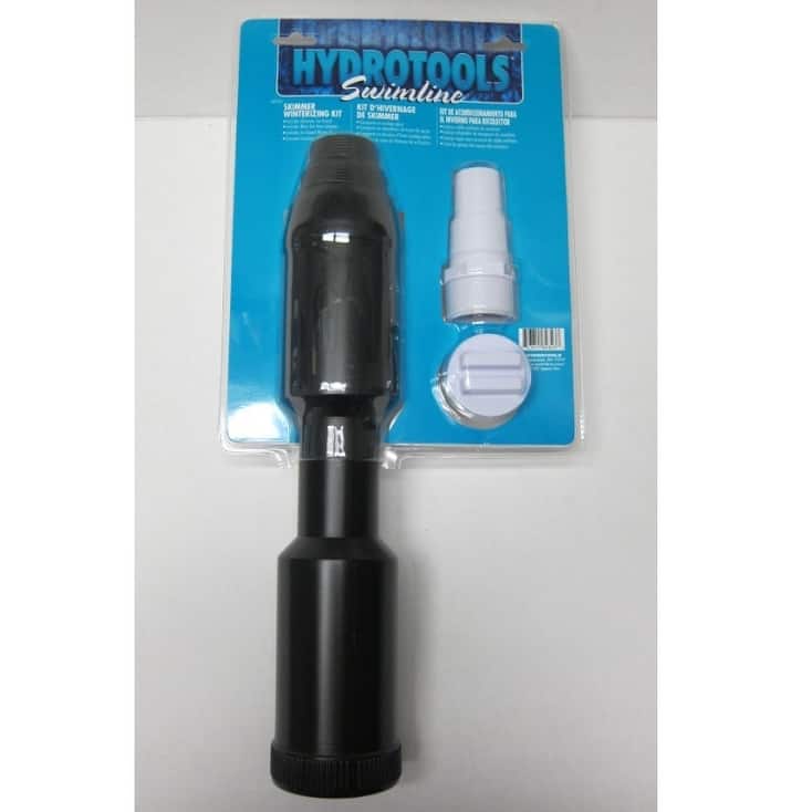HydroTools Swimming Pool Skimmer Winterizing Kit - 16.5" - Black White