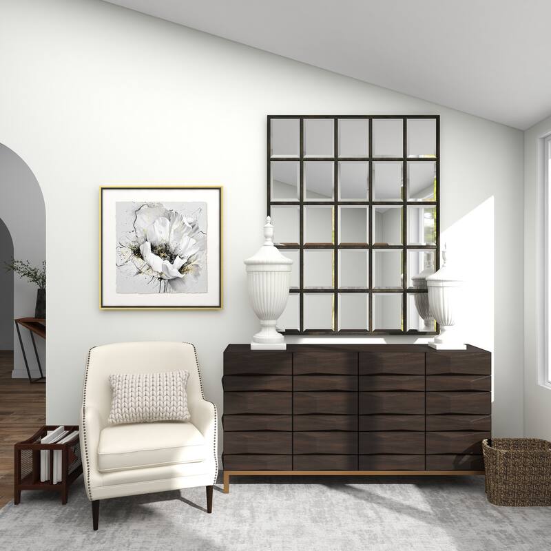 White Ceramic Tall Fluted Urn Living Room Decorative Jars with Grooves and Lid