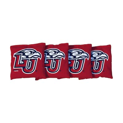 Liberty University Flames Red Cornhole Bags