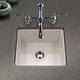 preview thumbnail 8 of 13, Houzer PTB-2020 Platus 19-1/8" Undermount Single Basin Fireclay Bar