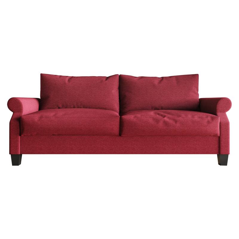 CraftPorch Classic Linen Upholstered 3-Piece Living Room Set