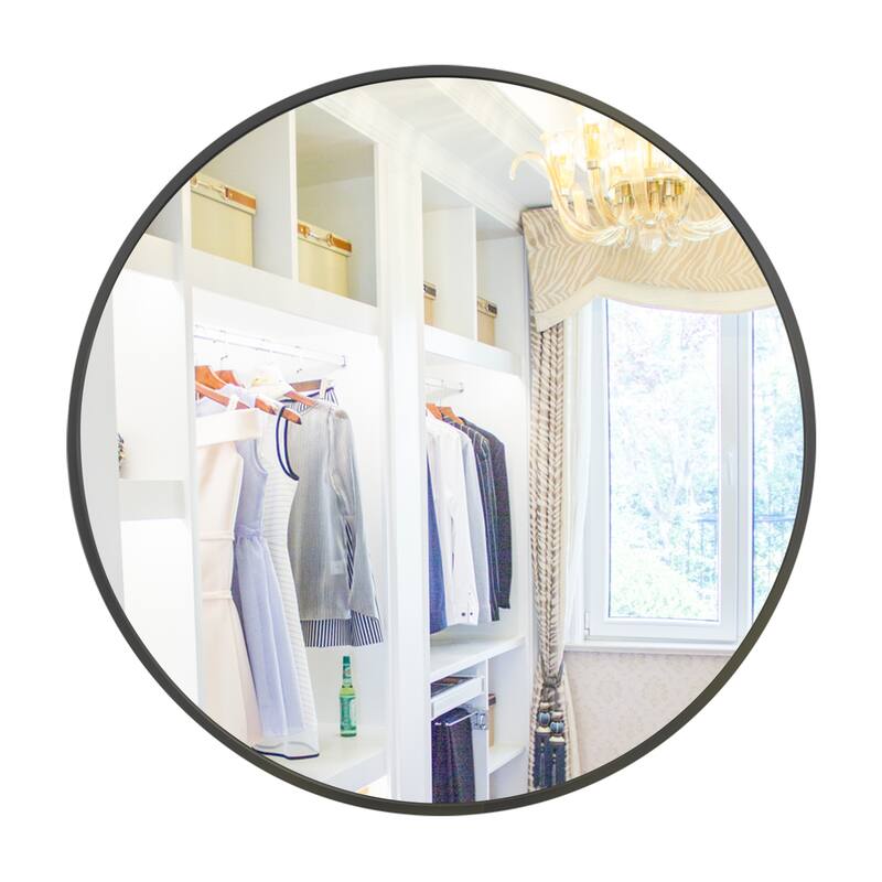 32" Wall Circle Mirror Large Round