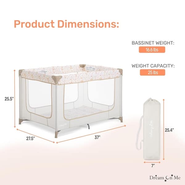 Dream On Me Zodiak Portable Playard