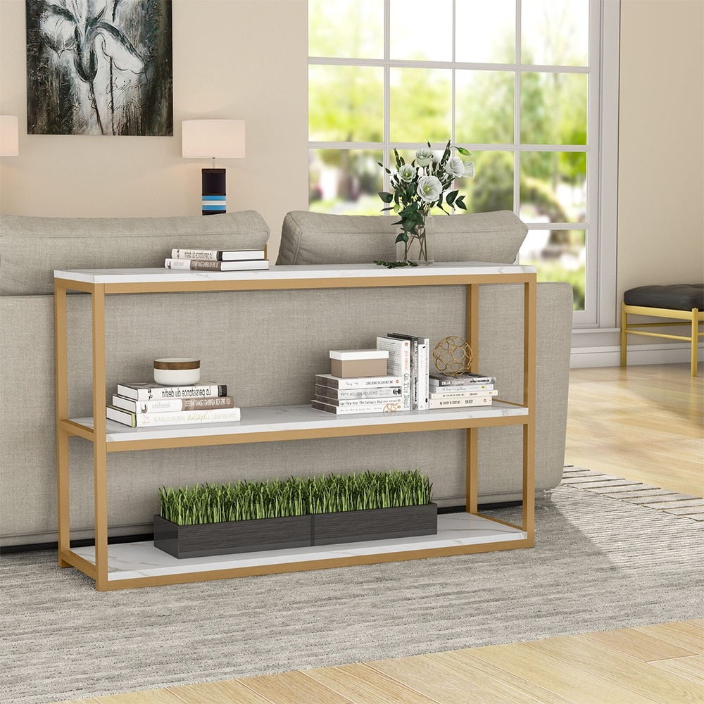 Farmhouse Marble Console Tables Bed Bath Beyond
