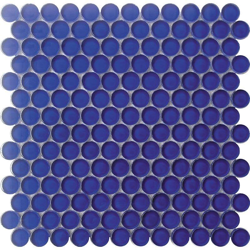 Apollo tile 12" x 12" Colorway Glossy Cobalt Blue Glass Tile (5 sq ft/case) - 5 Pack