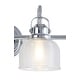 preview thumbnail 35 of 113, Shirley Metal/Glass LED Vanity Light, by JONATHAN Y
