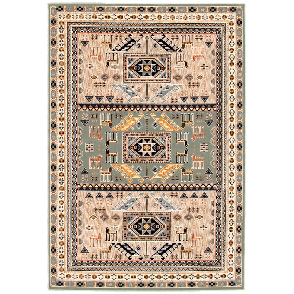 ECARPETGALLERY Qashqai Southwestern Rug