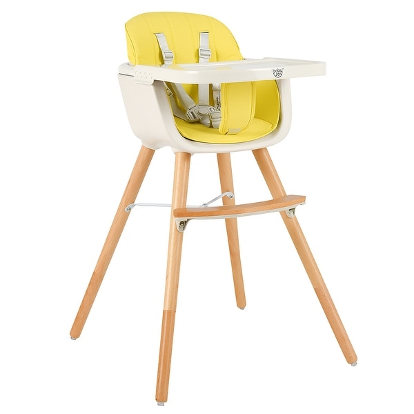 baby joy wooden high chair