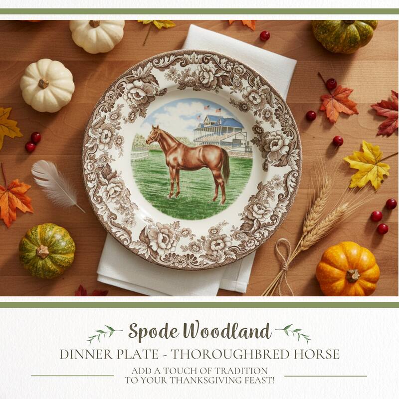 Spode Woodland Dinner Plate - Assorted Animals
