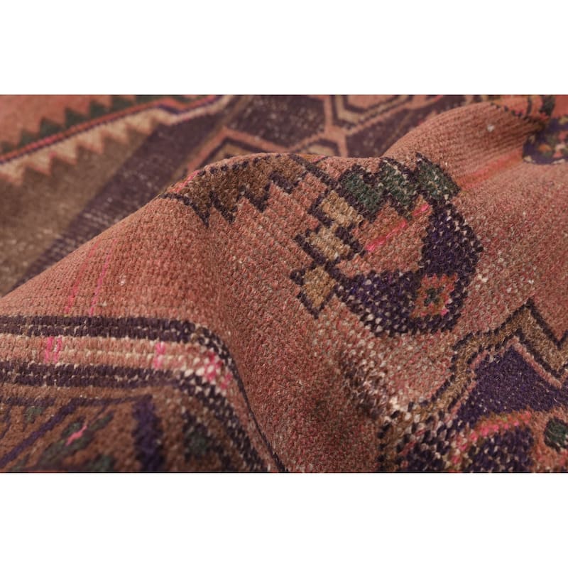 ECARPETGALLERY Hand-knotted Antalya Vintage Copper Wool Rug - 3'11 x 6'5