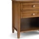 preview thumbnail 9 of 54, WYNDENHALL Norfolk 24 inch Wide Transitional Bedside Nightstand Table - 24 Inches wide