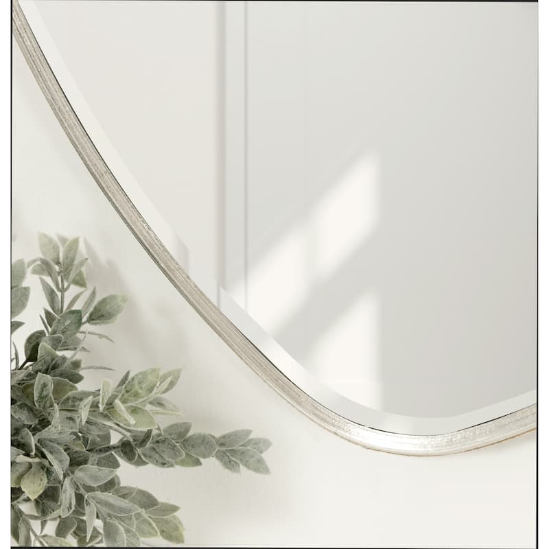 Kate and Laurel Caskill Framed Shield Wall Mirror