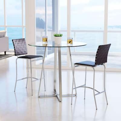 Criss Cross Counter Stool (Set of 2)