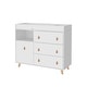 preview thumbnail 47 of 47, Baby Changing Table Dresser with 4 Drawers,Shelf Hidden Trash Storage