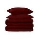 preview thumbnail 39 of 113, Egyptian Cotton 650 Thread Count Solid Duvet Cover Set by Miranda Haus