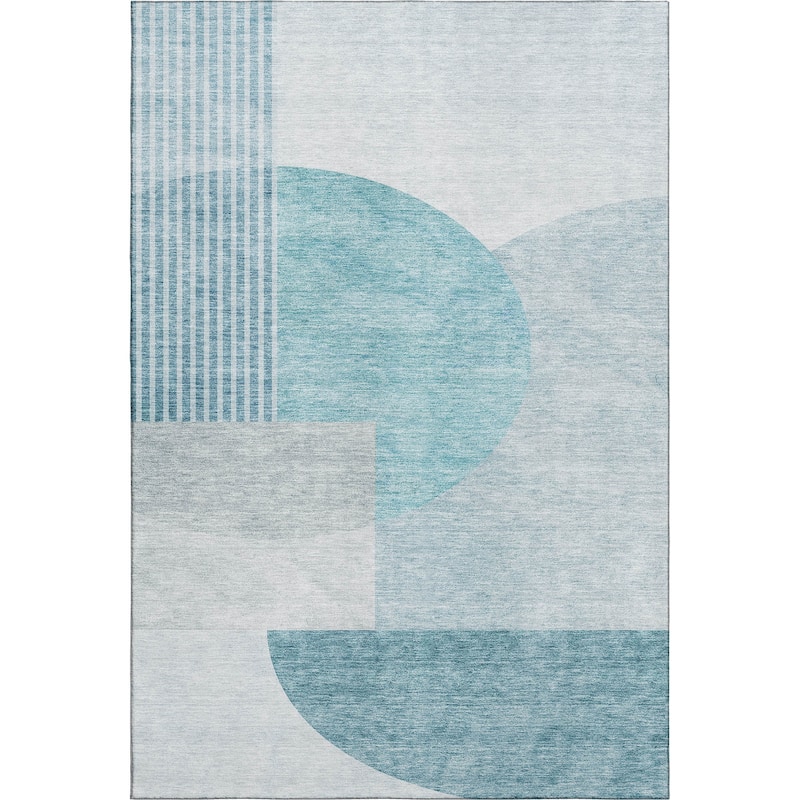 Premium Washable Super Soft Modern Deco Mayfield Rug