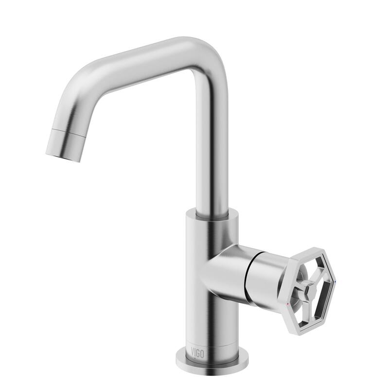 VIGO Ruxton 9" H Single Handle Single Hole Bathroom Faucet