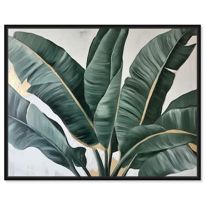 Jungle Jewel Jade II Canvas by Art Remedy