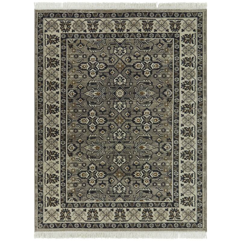 Honore Traditional Bordered Recycled Area Rug