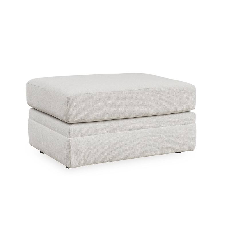 Signature Design by Ashley Maitelynn White Ottoman
