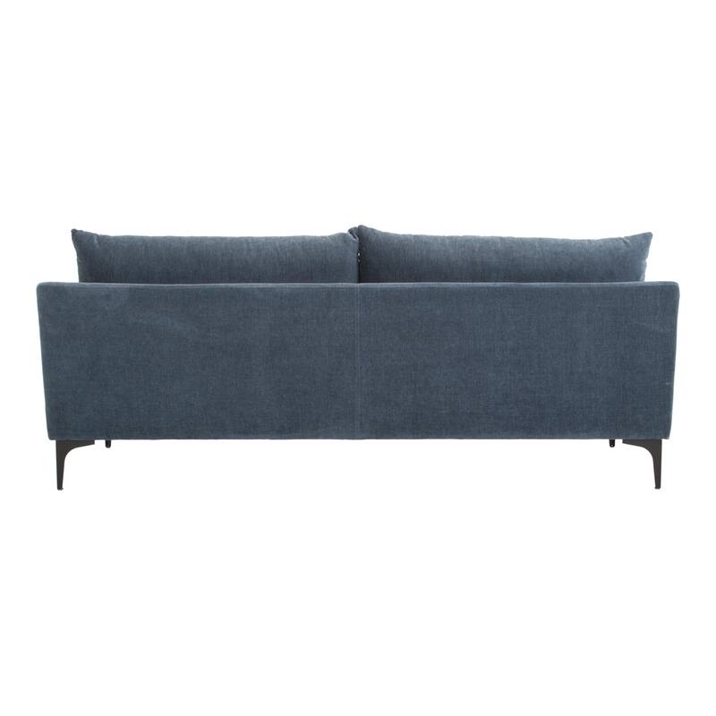 Aurelle Home Paul Modern Round Arm Sofa