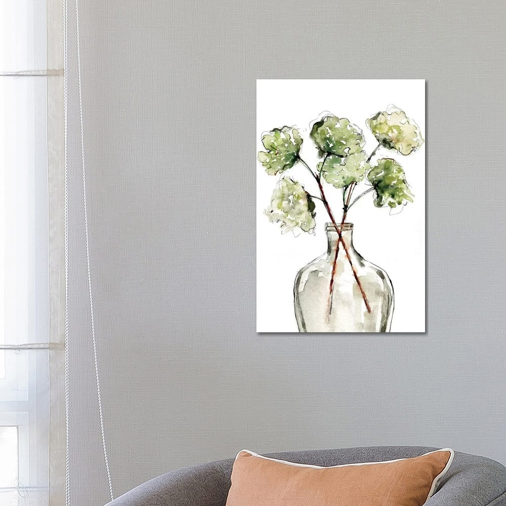 iCanvas "Greenery Vase II" by Sara Berrenson Canvas Print