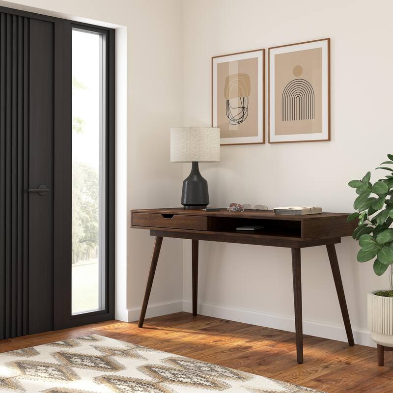 Bush Furniture Nora 54W Writing Computer Desk with Storage