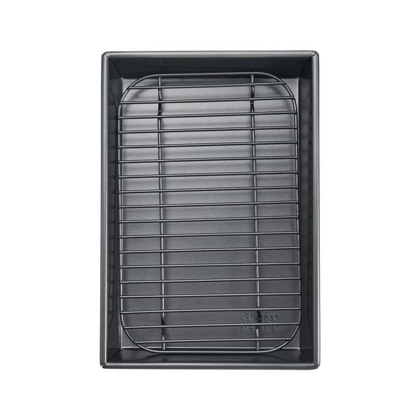 slide 2 of 4, Chicago Metallic Non-Stick Petite Roast Set, 10x7 Inch