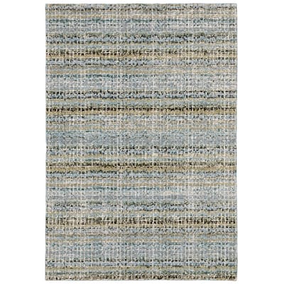 Style Haven Athena Gridwork Plaid Area Rug