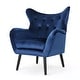 preview thumbnail 46 of 68, Alyssa Mid-century Upholstered Arm Chair by Christopher Knight Home - 30.25"D x 34.25"W x 39.75"H
