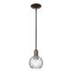 Option Clear Water Glass / Oil Rubbed Bronze