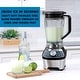 preview thumbnail 4 of 7, Kenmore 64 oz Stand Blender, 1200W, Smoothie & Ice Crush Modes, Black