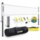 preview thumbnail 1 of 7, Patiassy 32FT Portable Professional Outdoor Volleyball Net Set with Adjustable Height Aluminum Poles
