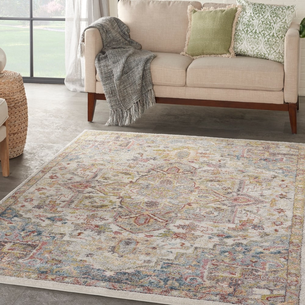 Nourison Soraya Modern Persian Medallion Area Rug