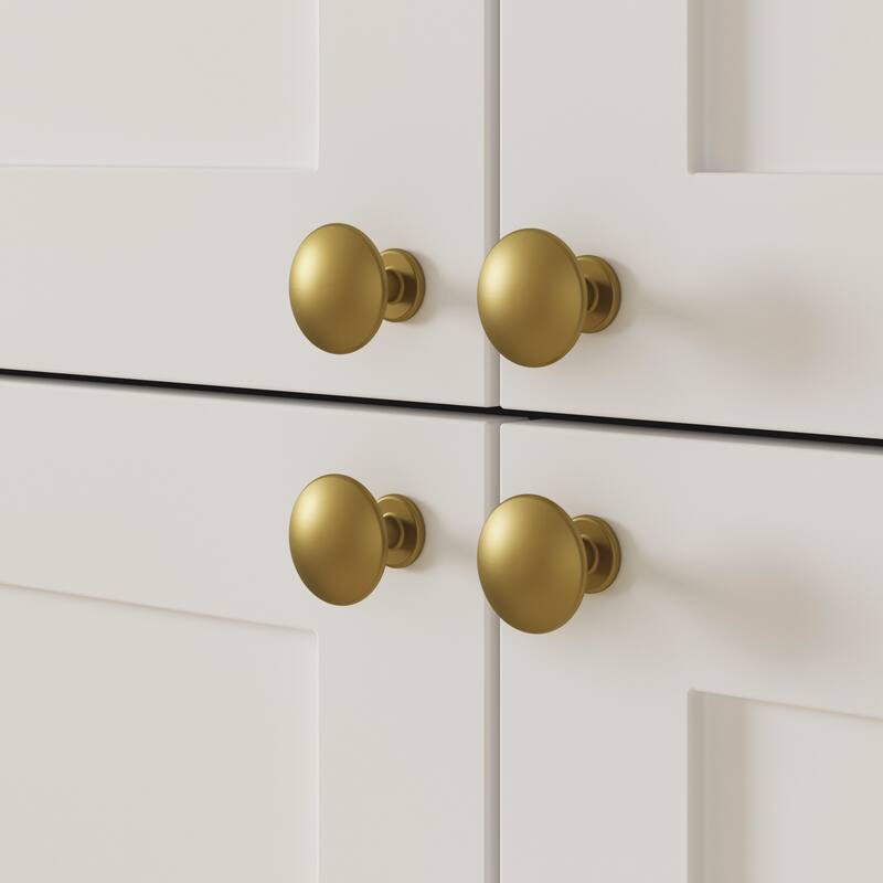 Elegant White Buffet: Arched Design, Glass - door Display & Spacious Storage