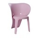 preview thumbnail 19 of 31, 16-Inch Kids Chair with Curved Back and Elephant Trunk Design Single - Pink