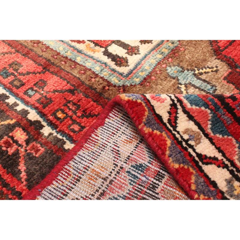 ECARPETGALLERY Hand-knotted Antalya Vintage Red Wool Rug - 3'8 x 6'4
