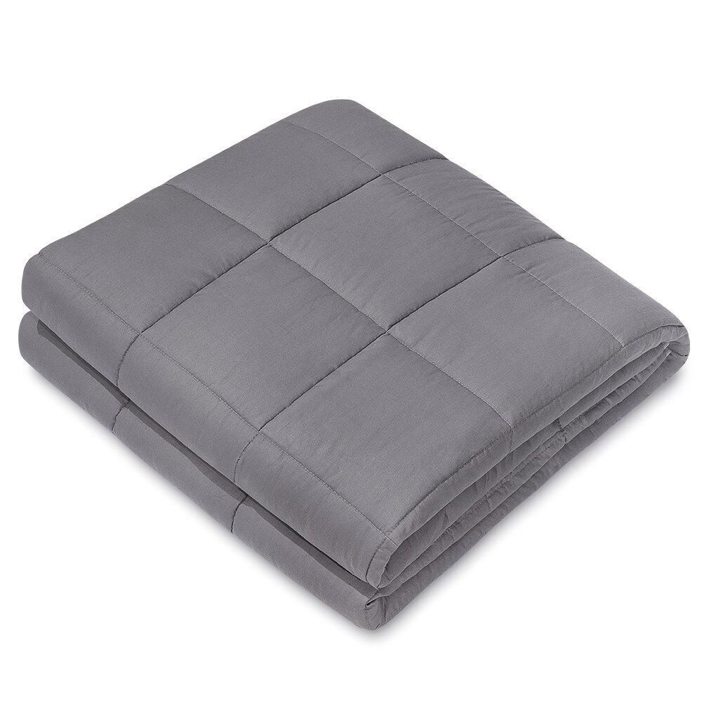 Cozy Charcoal Weighted Blanket Cotton
