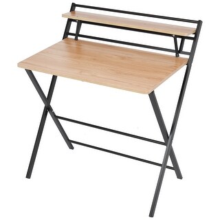 Computer Desk Simple Folding Table Study Desk Free Installation Desk ...