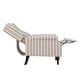 preview thumbnail 20 of 27, The Gray Barn Hale Rustic Woven Striped Linen Wingback Push-back Recliner