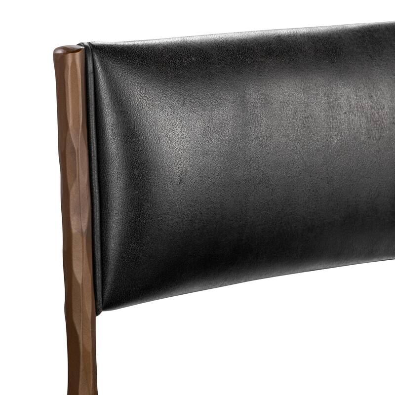 Classic Home Kayne Leather Counter Stool