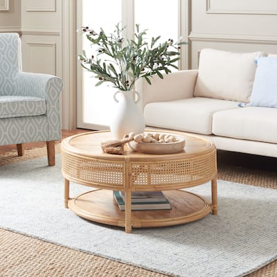 SAFAVIEH Home Collection Arvid Coffee Table - 31" W x 31" D x 16" H