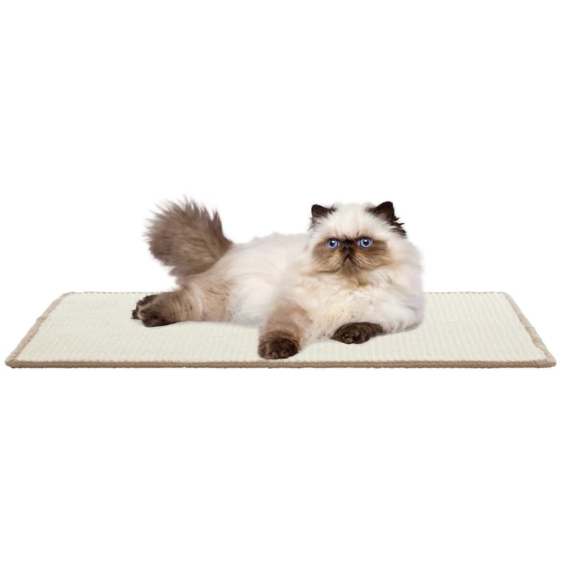 SAFAVIEH Home Sisal Small Boucle Weave Cat Scratch Mat